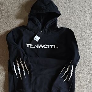 Black Men's Hoodie/ With Supreme ®